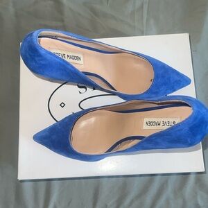 Blue Steve Madden Heels Size 9 Women